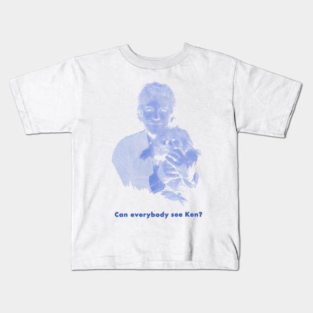 Can Everybody See Ken Kids T-Shirt by Bitch Sesh